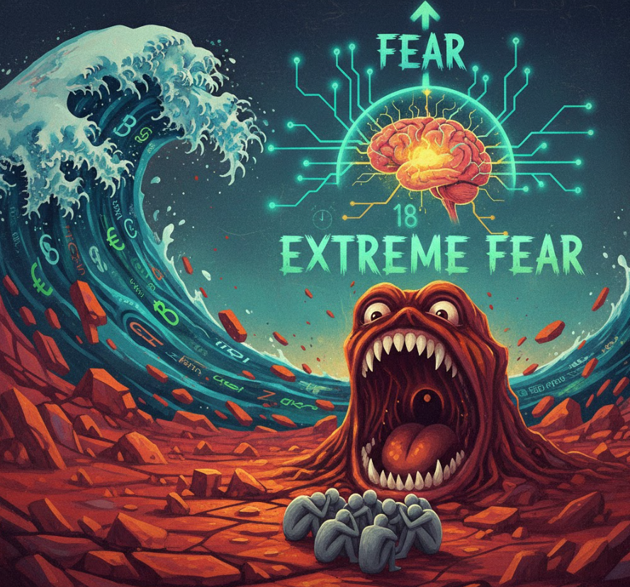 Tâm lý tiền điện tử tăng lên “sợ hãi” sau 18 ngày “sợ hãi cực độ”