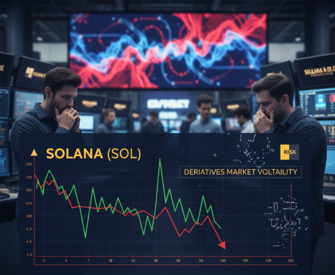 Giá Solana (SOL) đối mặt nguy cơ giảm sâu trước biến động trên thị trường phái sinh