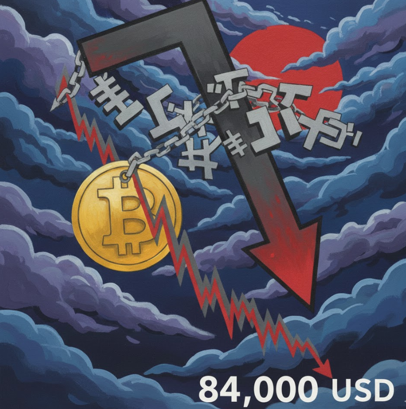 Nguyên nhân nào khiến giá Bitcoin giật mạnh xuống 84.000 đô la?