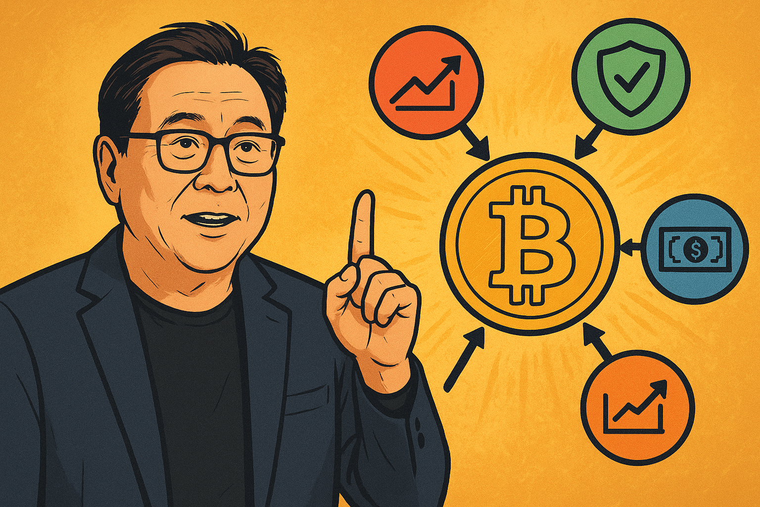 Robert Kiyosaki cảnh báo bong bóng 30 năm, tiếp tục khuyến nghị nắm giữ Bitcoin