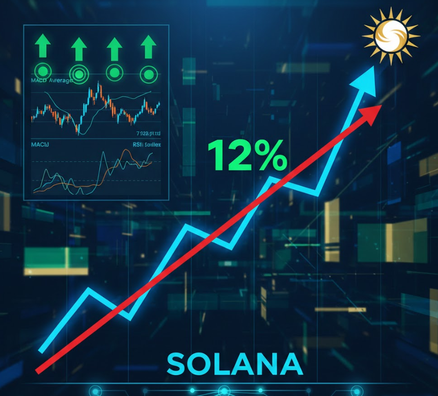 Giá Solana cho thấy khả năng breakout 12% khi các tín hiệu chính được củng cố