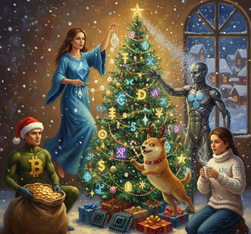 Top 5 tiền điện tử thường tăng giá vào dịp Giáng sinh