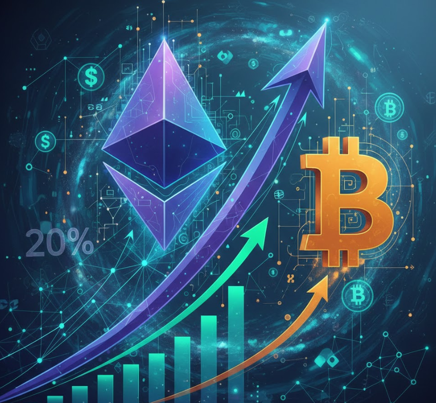 Ether vượt trội hơn Bitcoin: Liệu có đang trên đà tăng trưởng 20% ​​không?