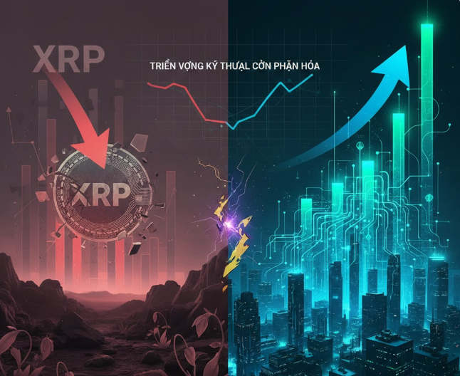 XRP suy yếu dù hoạt động on-chain lập kỷ lục, triển vọng kỹ thuật còn phân hóa