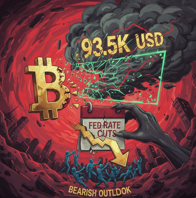 Bitcoin bị từ chối mức 93.500 đô la trước dữ liệu việc làm mạnh tại Mỹ