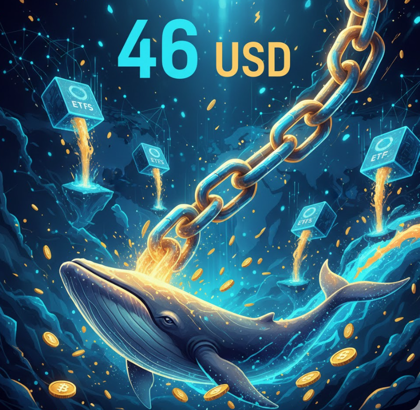 Chainlink nhắm mục tiêu 46 USD giữa làn sóng mua vào của cá voi và dòng vốn ETF