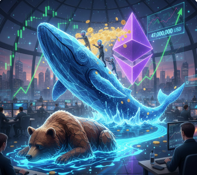 Ethereum: Phe gấu thất thủ, cá voi và nhà đầu tư giao ngay bơm 47 triệu USD