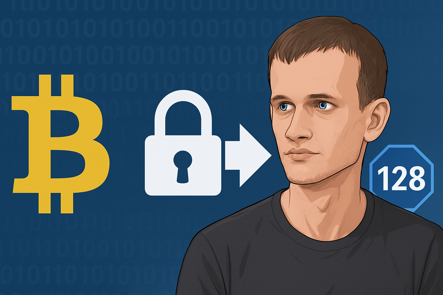 Vitalik Buterin kêu gọi nâng chuẩn bảo mật mật mã lên 128-bit