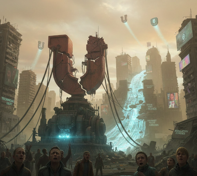 Useless Coin (USELESS) gặp khó: Đột phá đình trệ bất chấp tín hiệu đảo chiều