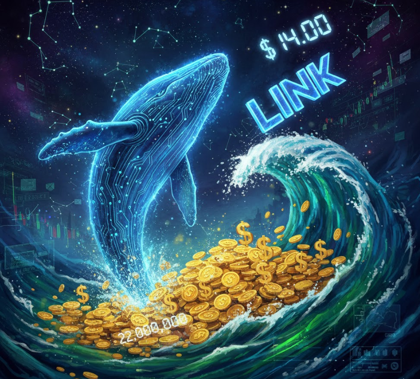 Liệu động thái 22 triệu đô la của cá voi có thể đẩy giá LINK lên trên 14 đô la không?