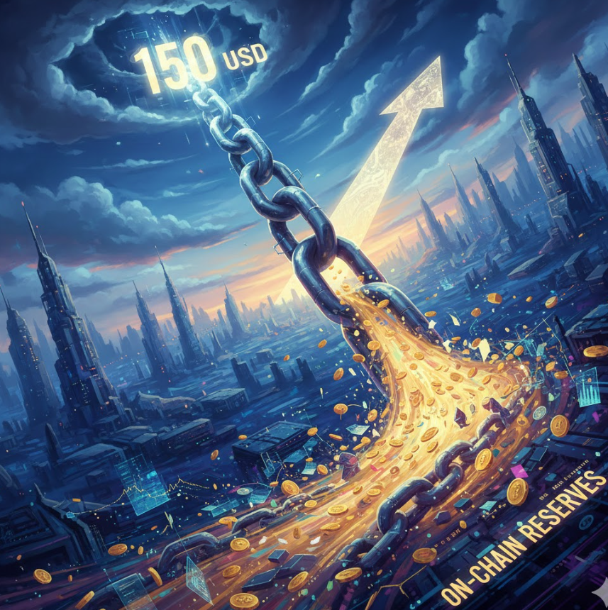 Chainlink được dự đoán chạm mốc 150 USD khi quỹ dự trữ on-chain tăng vọt