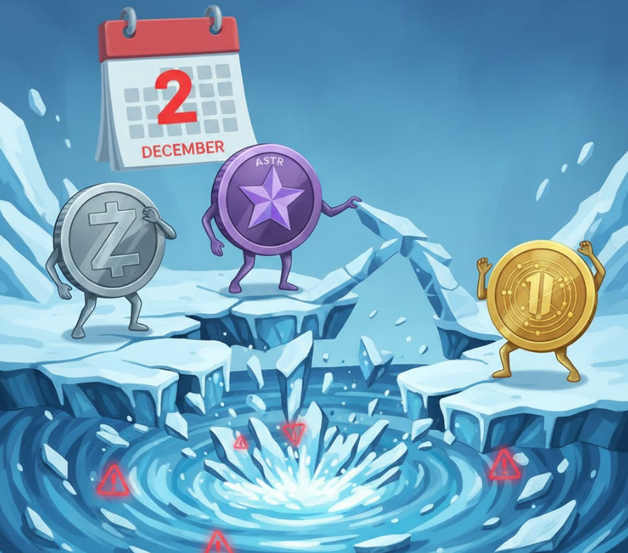 3 altcoin đối mặt với rủi ro thanh lý lớn trong tuần thứ hai của tháng 12