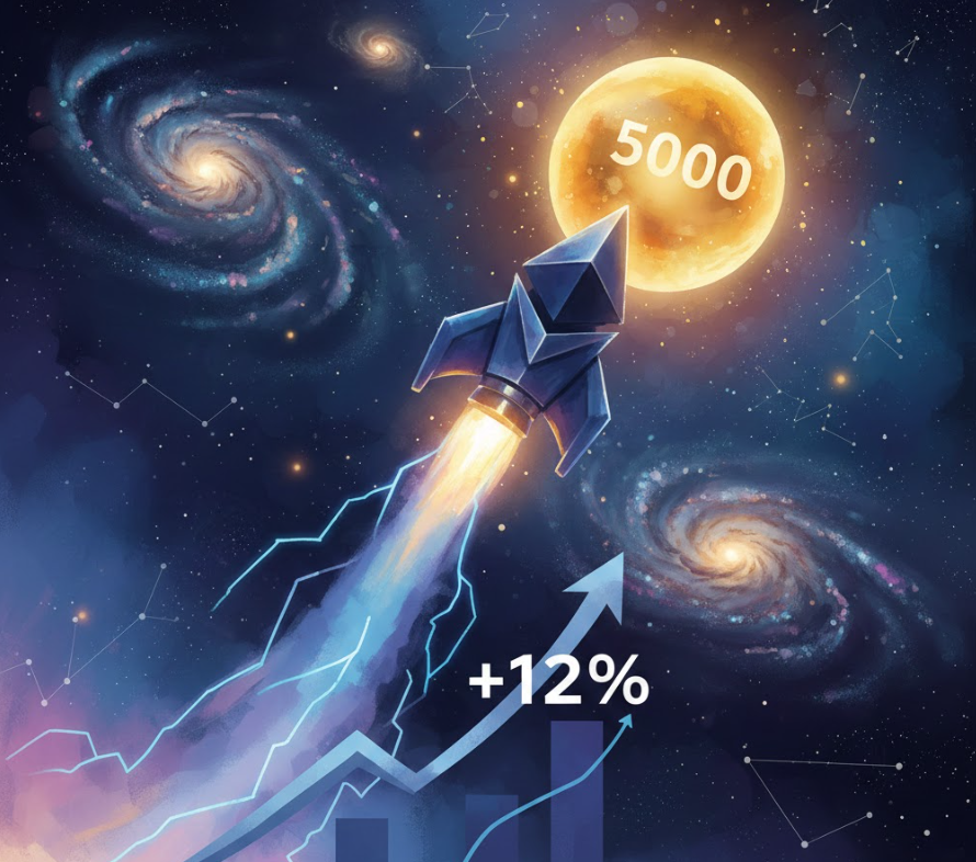 Giá Ethereum được dự đoán tăng lên 5.000 đô la sau khi tăng 12% trong tuần