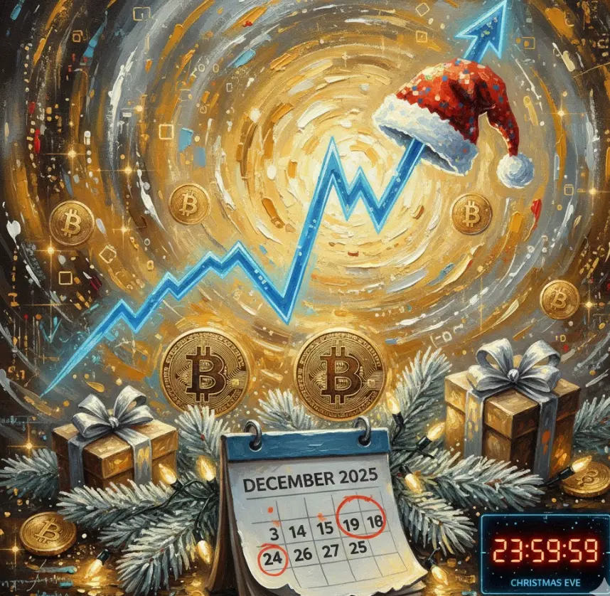 4 biểu đồ giải thích tình hình giá Bitcoin trước thềm Giáng sinh năm 2025