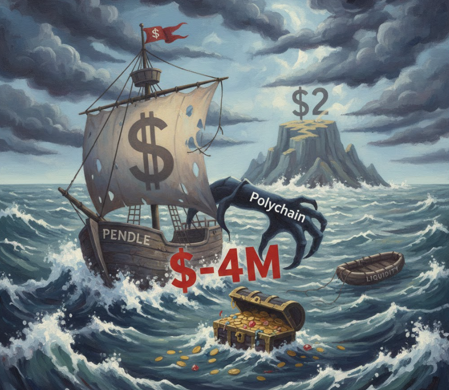 Liệu Pendle có thể giữ vững mức giá 2 đô la sau khi Polychain rút lui với khoản lỗ 4 triệu đô la?