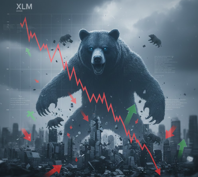 XLM đối mặt rủi ro giảm sâu khi chuỗi lao dốc kéo giá về đáy tháng Tư