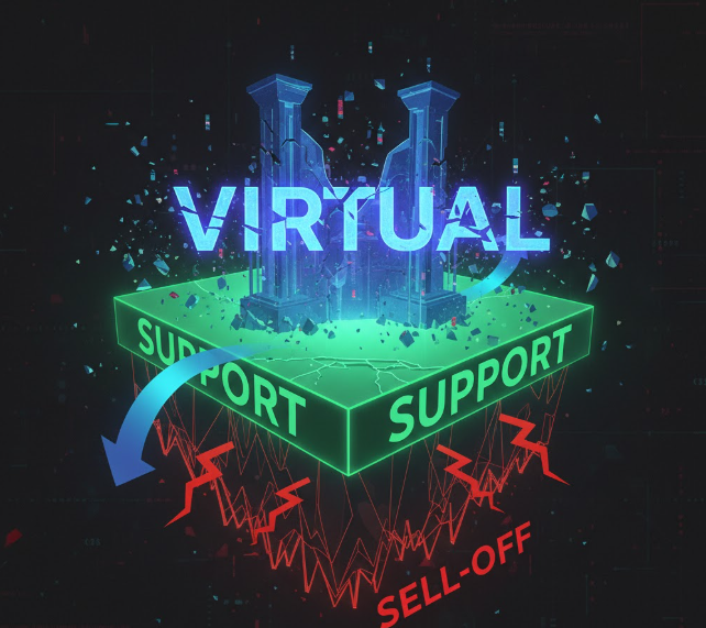 VIRTUAL suy yếu quanh hỗ trợ quan trọng – Đợt bán tháo có theo sau?