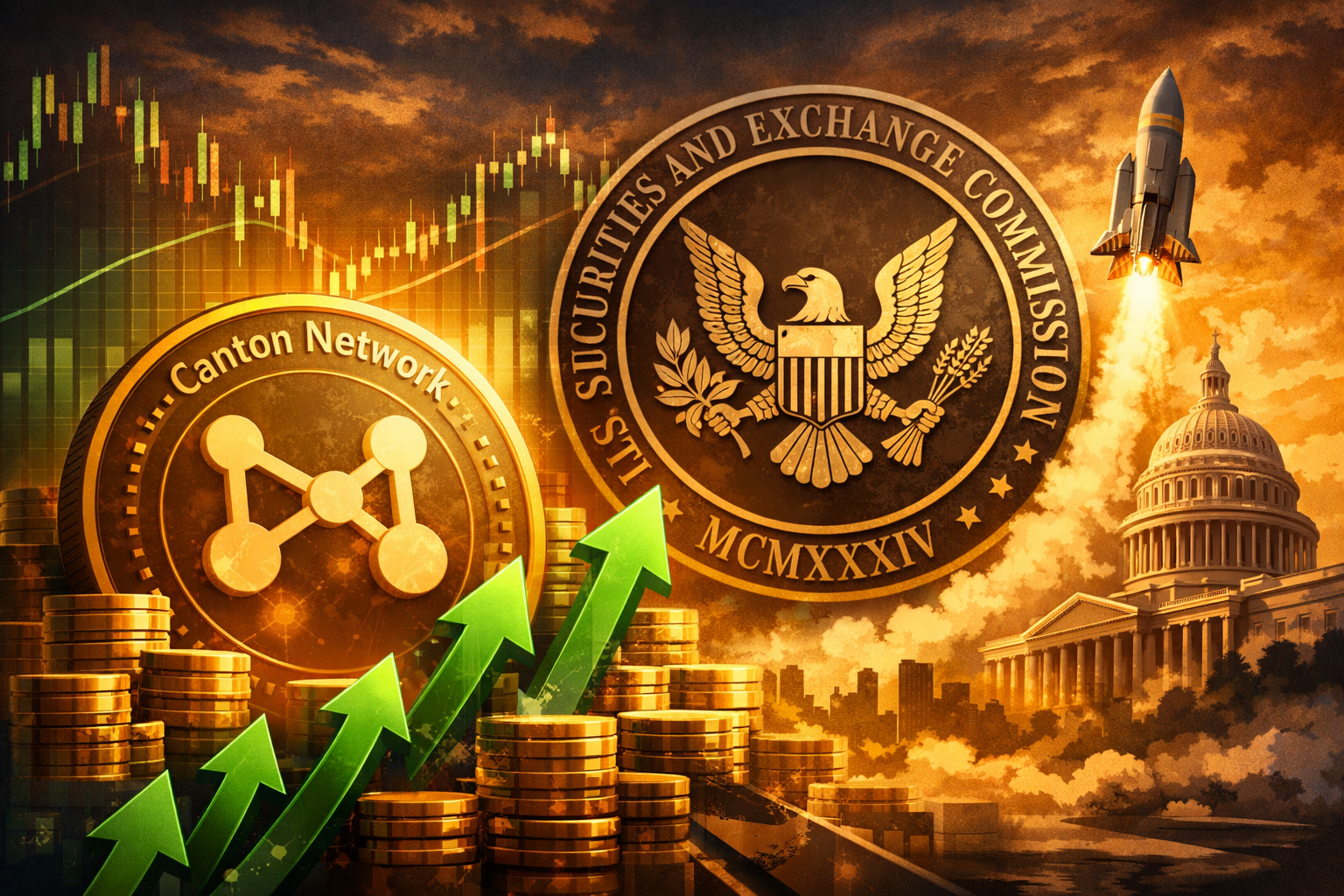 Canton Network tăng mạnh nhờ tín hiệu liên quan đến SEC – Liệu có thể tiếp tục đà tăng?