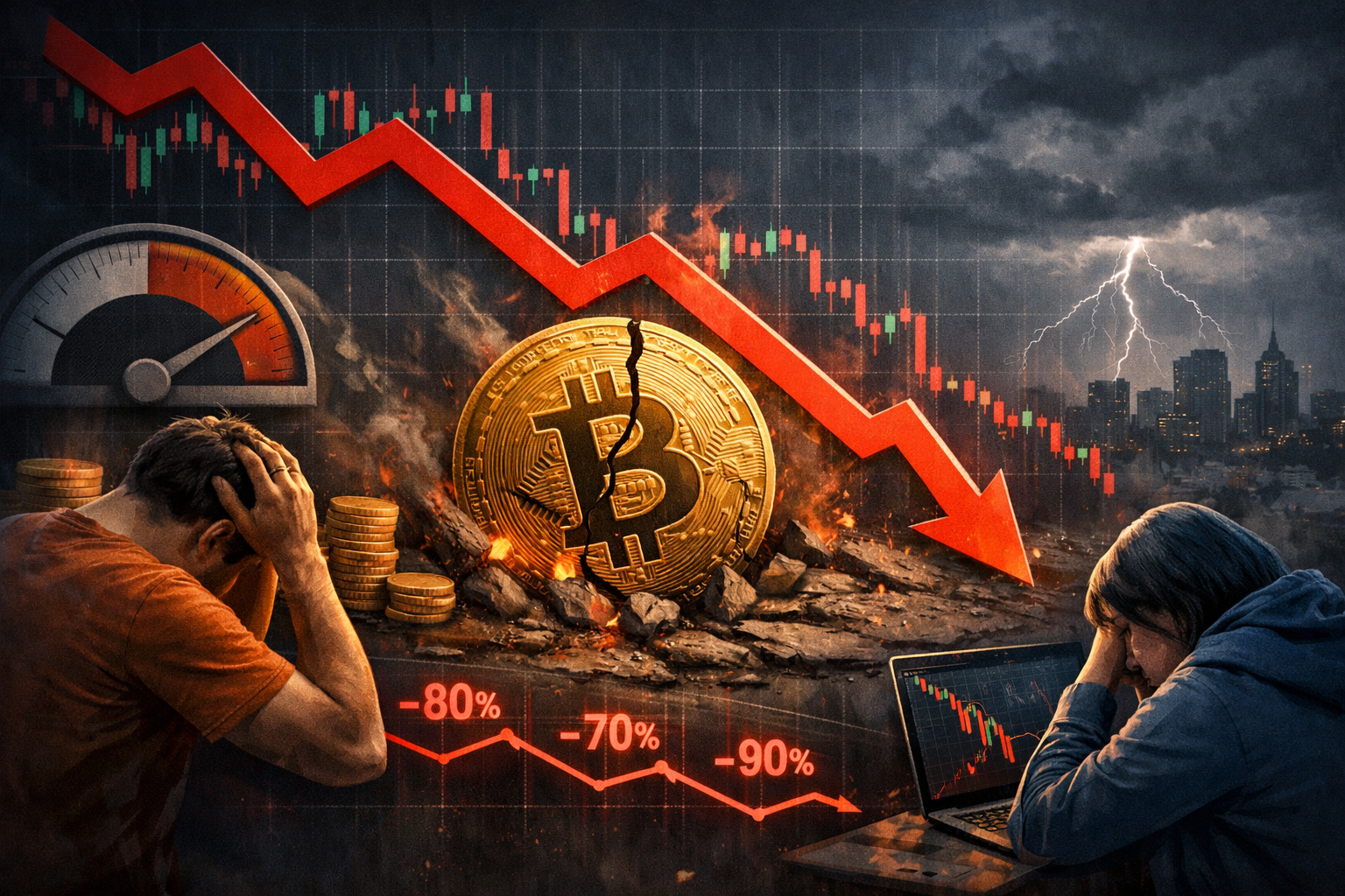 Lợi nhuận của holder Bitcoin giảm mạnh xuống mức thấp nhất trong tháng: Liệu giá sẽ tiếp tục giảm?