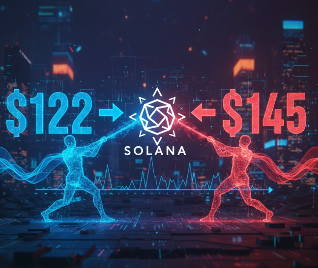 Solana giằng co trong vùng $122–145 khi dòng tiền lớn đối đầu: Kịch bản nào cho SOL tiếp theo?