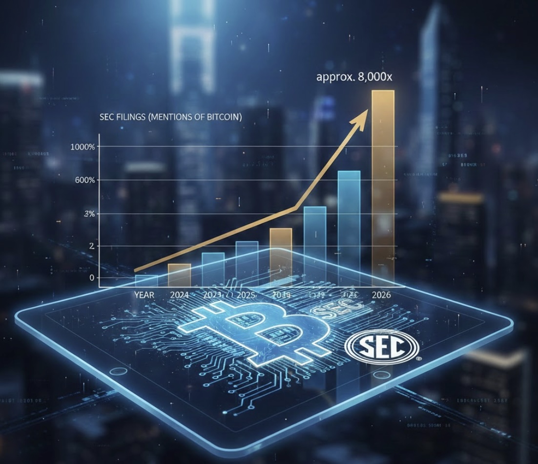 Hồ sơ SEC nhắc đến Bitcoin đạt gần 8.000 lần trong 2025