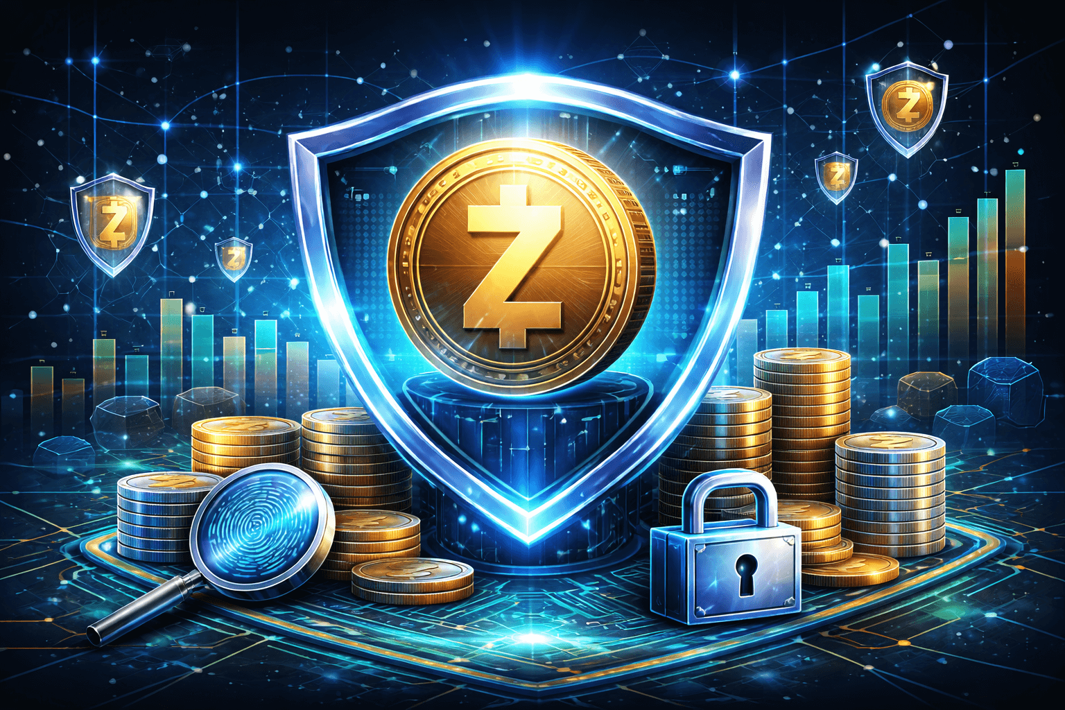 Quyền riêng tư trên crypto duy trì đà tăng, Zcash (ZEC) giữ 23% thị phần bảo mật
