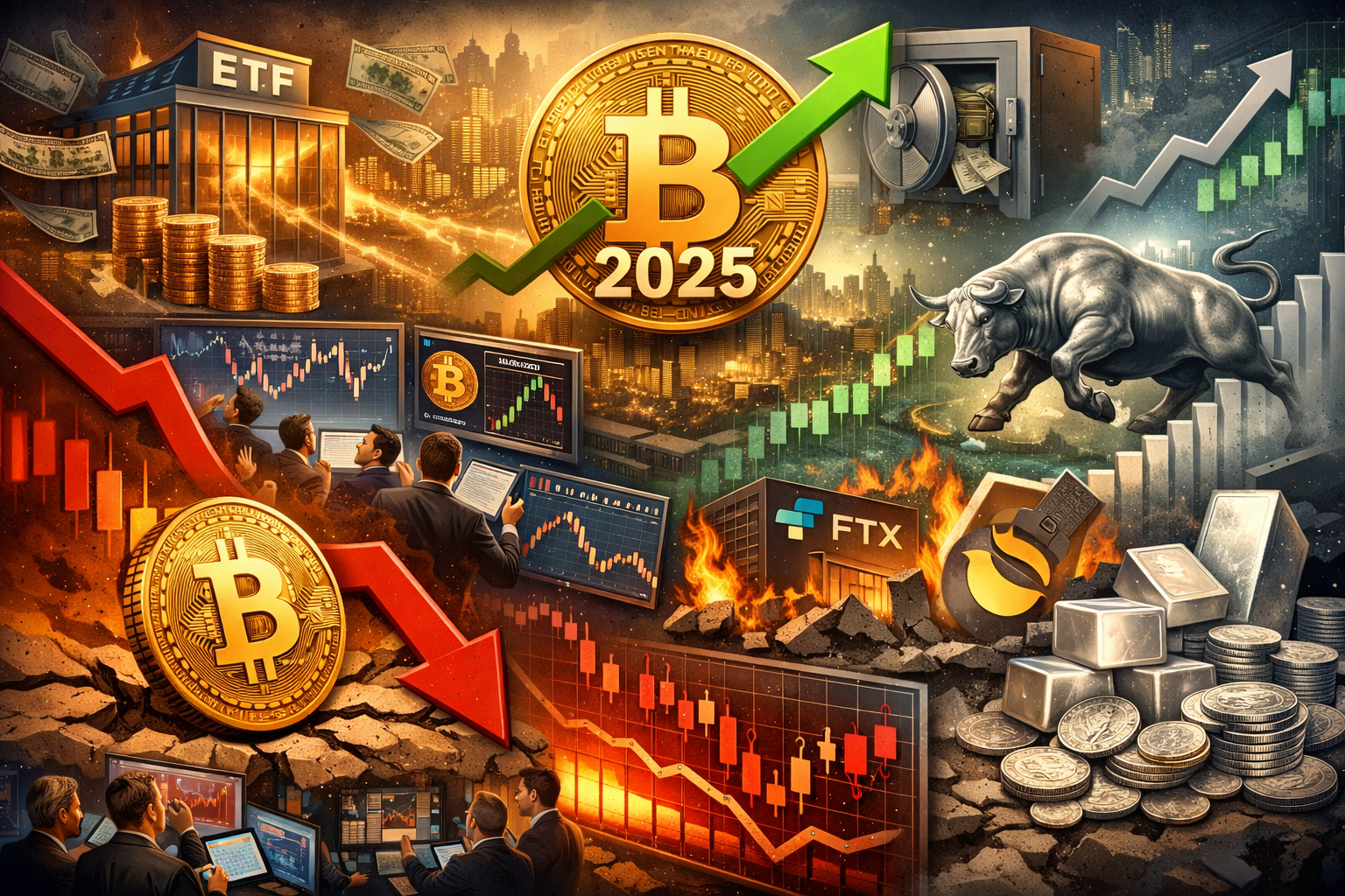 Đánh giá tác động của các quỹ ETF Bitcoin lên giá trong năm 2025