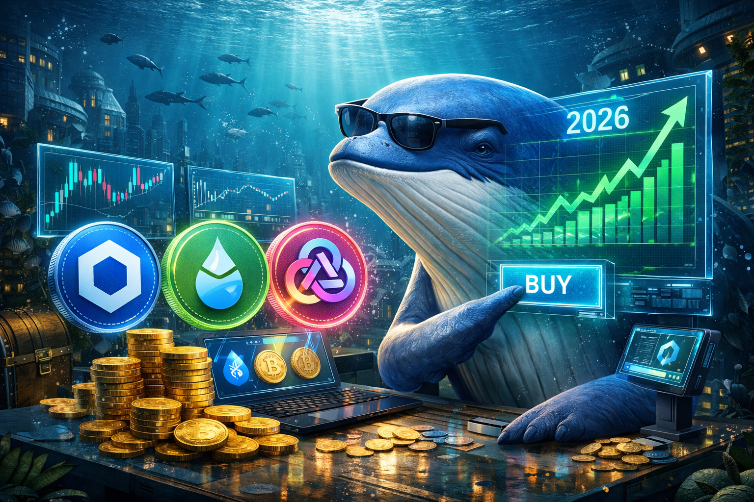 Cá voi tiền điện tử đang mua gì để tìm kiếm lợi nhuận tiềm năng vào tháng 1 năm 2026?