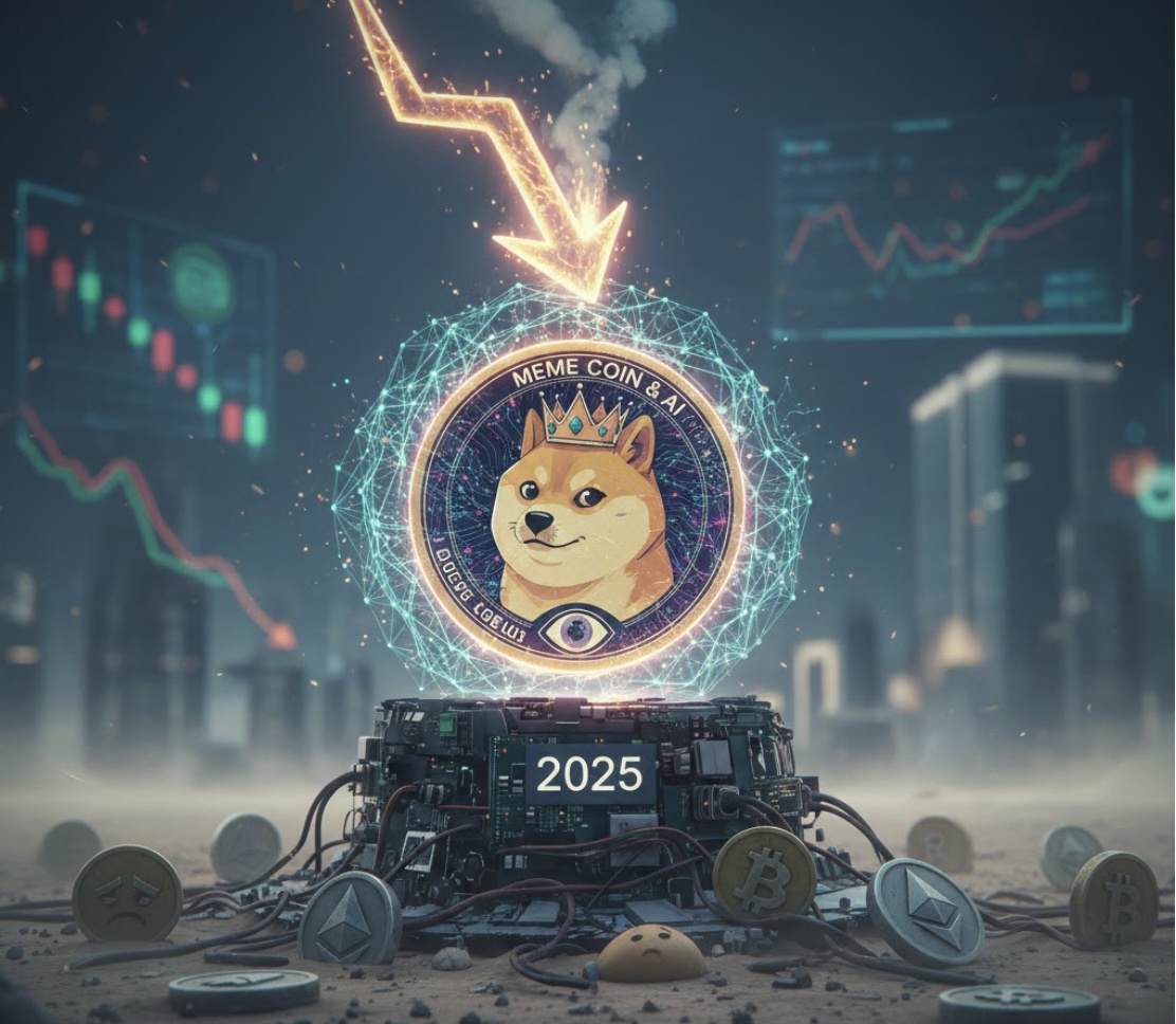 Meme coin và AI thống trị tâm điểm crypto nhưng hiệu suất kém trong 2025