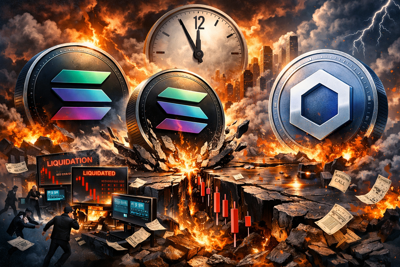 3 Altcoin có thể gây ra đợt thanh lý lớn vào đầu tháng Giêng