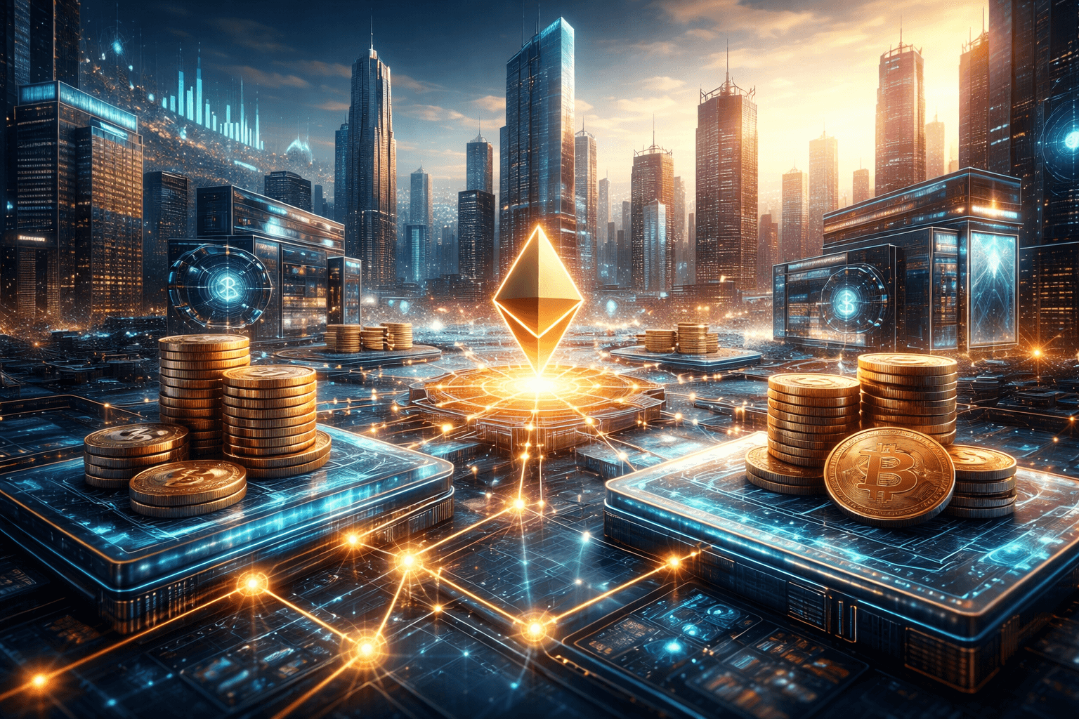 Crypto 2026: Năm bản lề mở ra vai trò trung tâm trong hệ thống tài chính