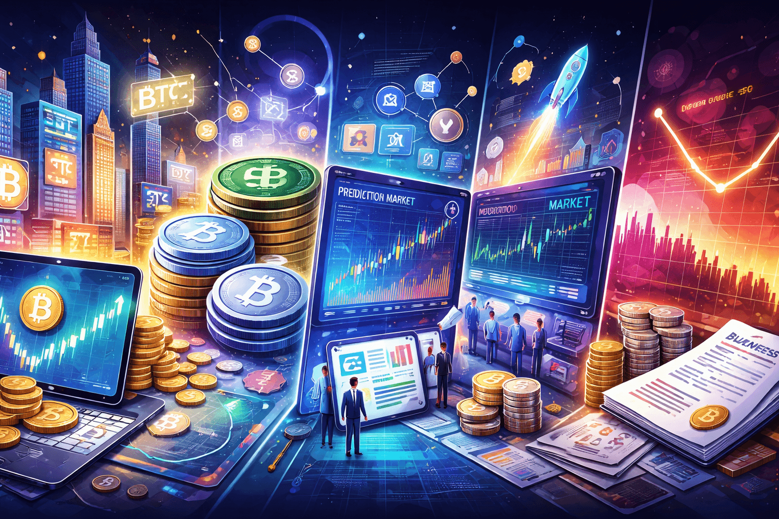 5 biểu đồ cho thấy crypto thay đổi ra sao trong 2025