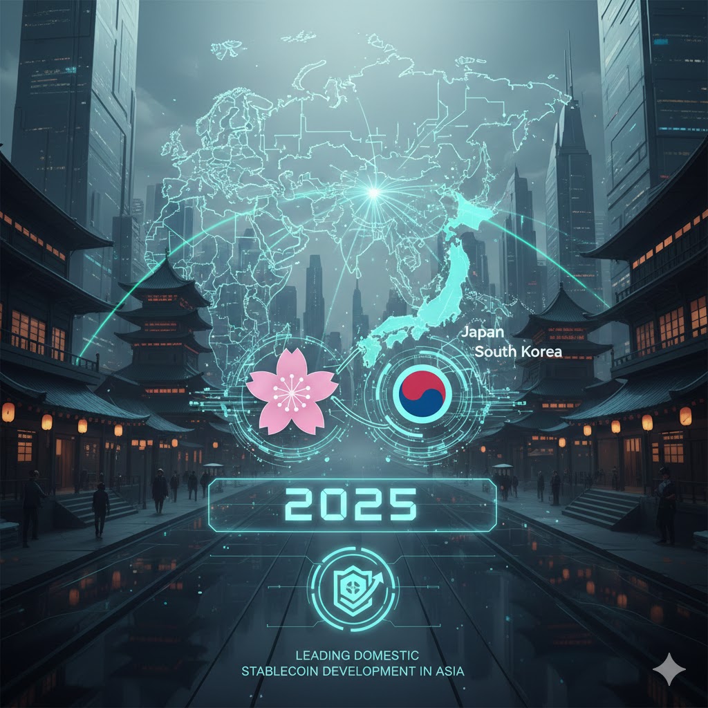 Nhật Bản và Hàn Quốc dẫn đầu phong trào phát triển stablecoin nội địa tại châu Á vào năm 2025