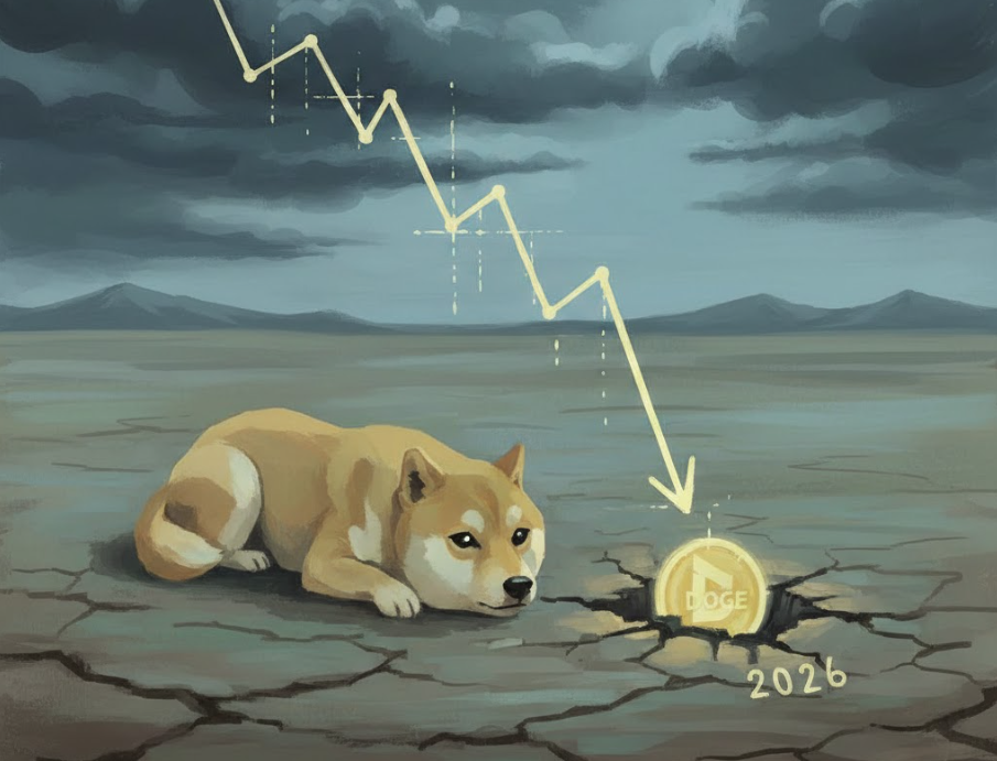 Tại sao Dogecoin (DOGE) có thể thiết lập mức thấp mới vào đầu năm 2026?
