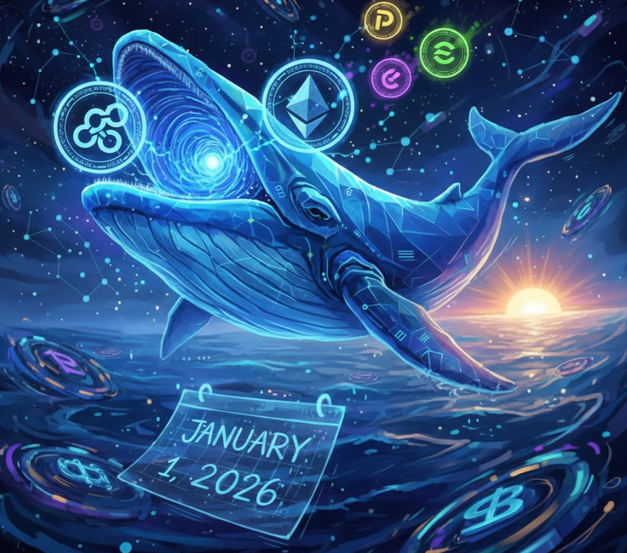 “Cá voi tiền điện tử” đang mua và bán gì vào ngày đầu năm mới 2026?