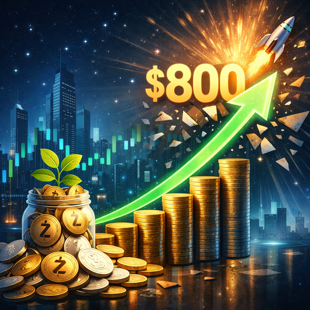 Việc holder tích lũy ZEC tạo tiền đề cho hành động breakout lên 800 đô la