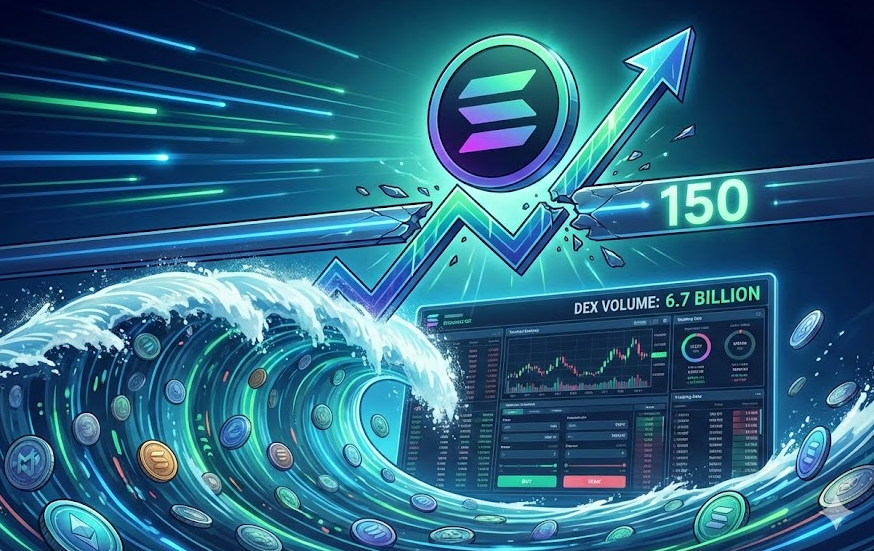 Liệu SOL có thể vượt mốc 150 đô la sau khi khối lượng giao dịch trên DEX đạt mức kỷ lục 6,7 tỷ đô la?