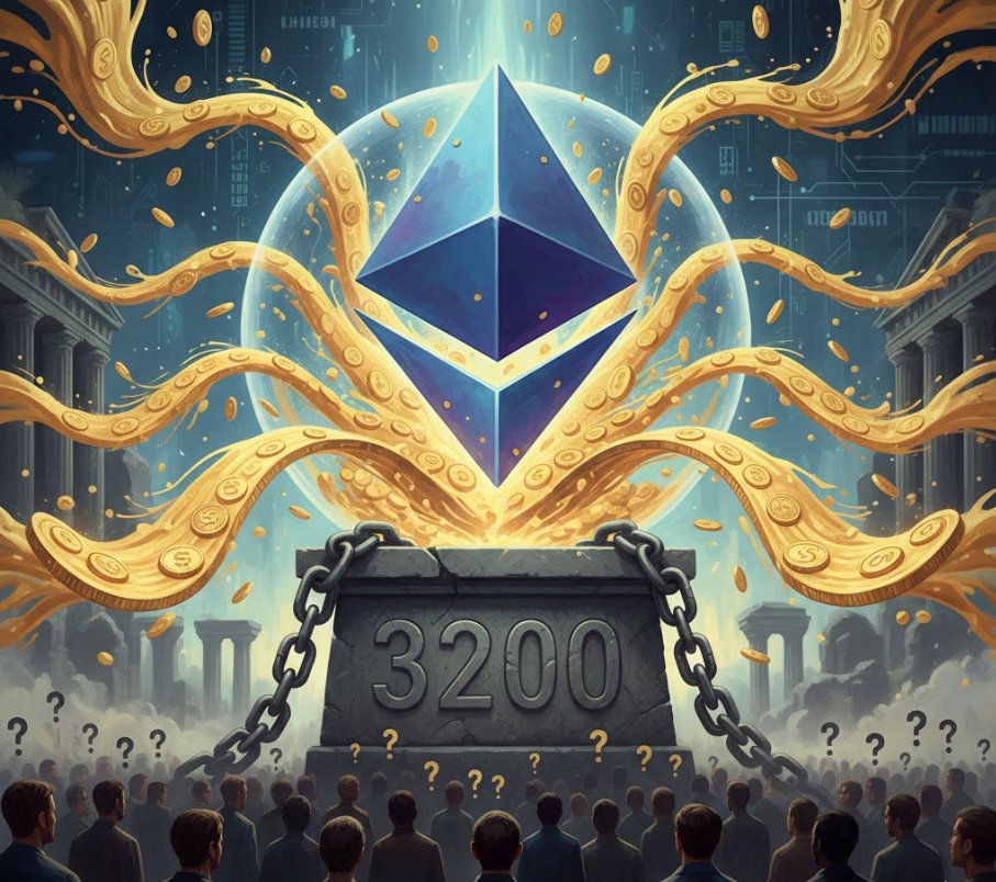 Ethereum thu hút hàng tỷ đô la vốn đầu tư — Vậy tại sao ETH vẫn kẹt ở mức giá khoảng 3.200 đô la?