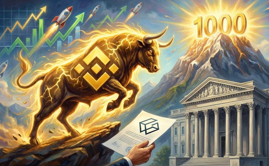 Giá BNB nhắm tới 1.000 USD trong bối cảnh Grayscale nộp đơn đăng ký ETF BNB giao ngay