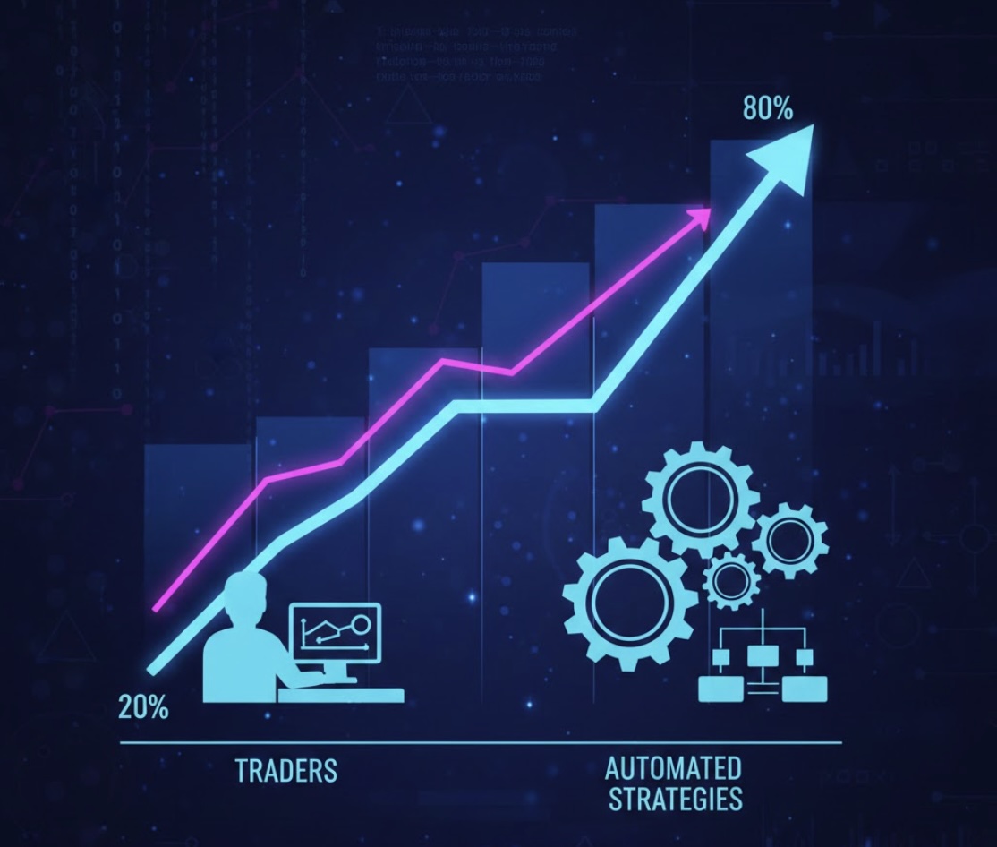 Thống kê cho thấy trader ngày càng ưa chuộng chiến lược tự động hóa