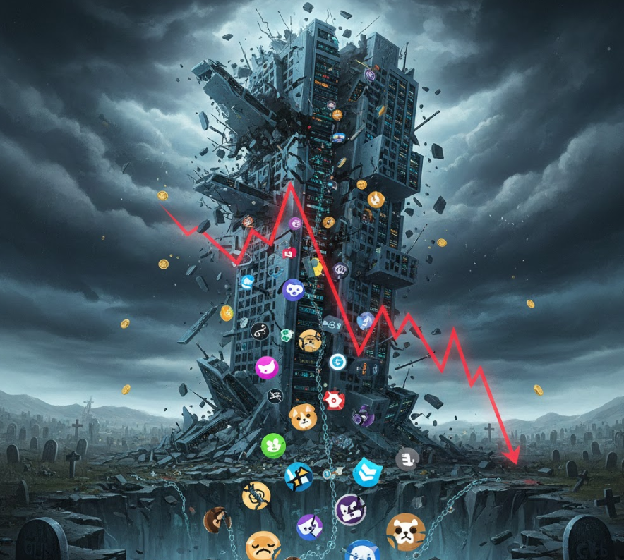 Số dự án memecoin thất bại đạt mức kỷ lục trong năm 2025