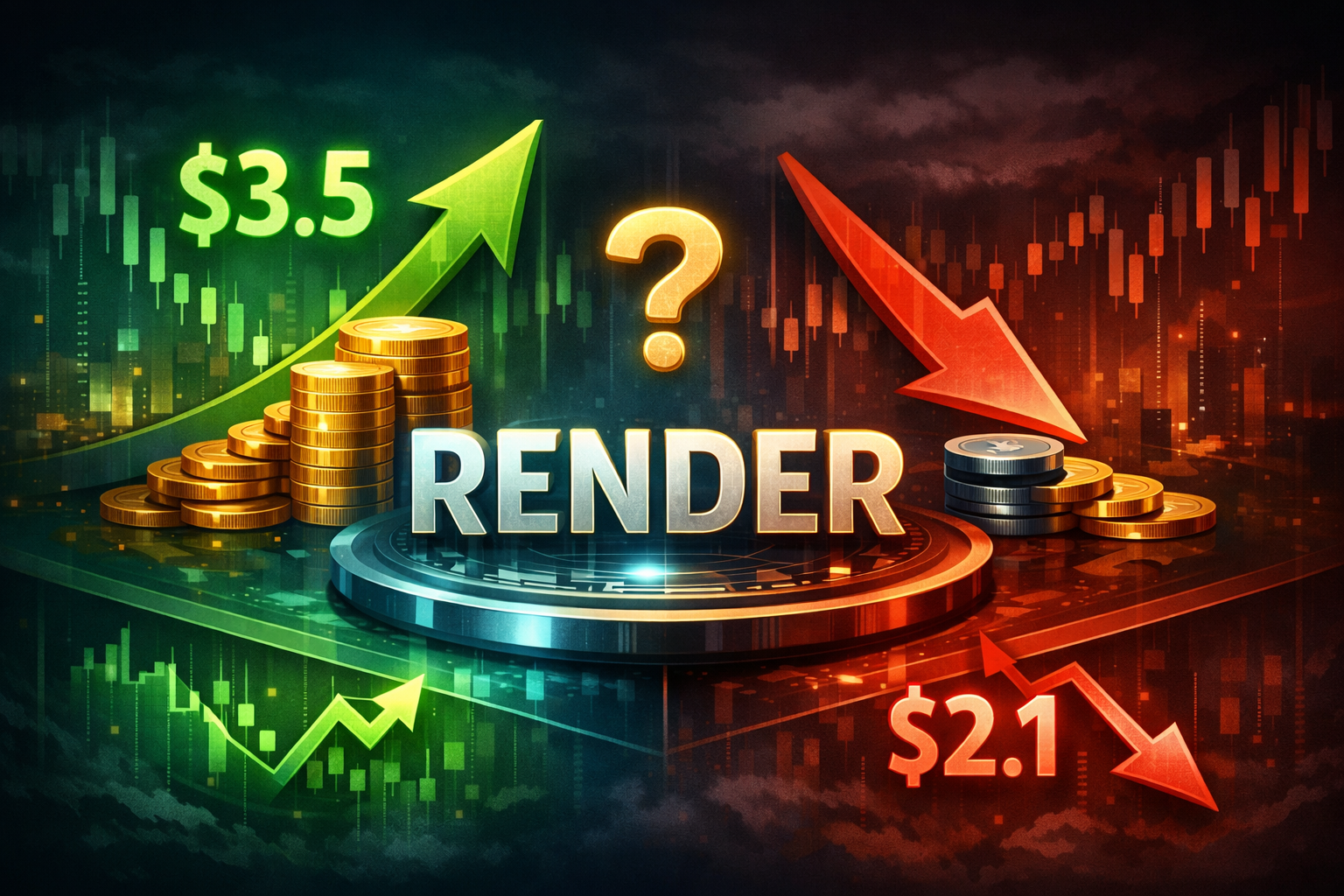 Giá RENDER sẽ tăng lên 3,5 đô la hay giảm xuống 2,1 đô la?