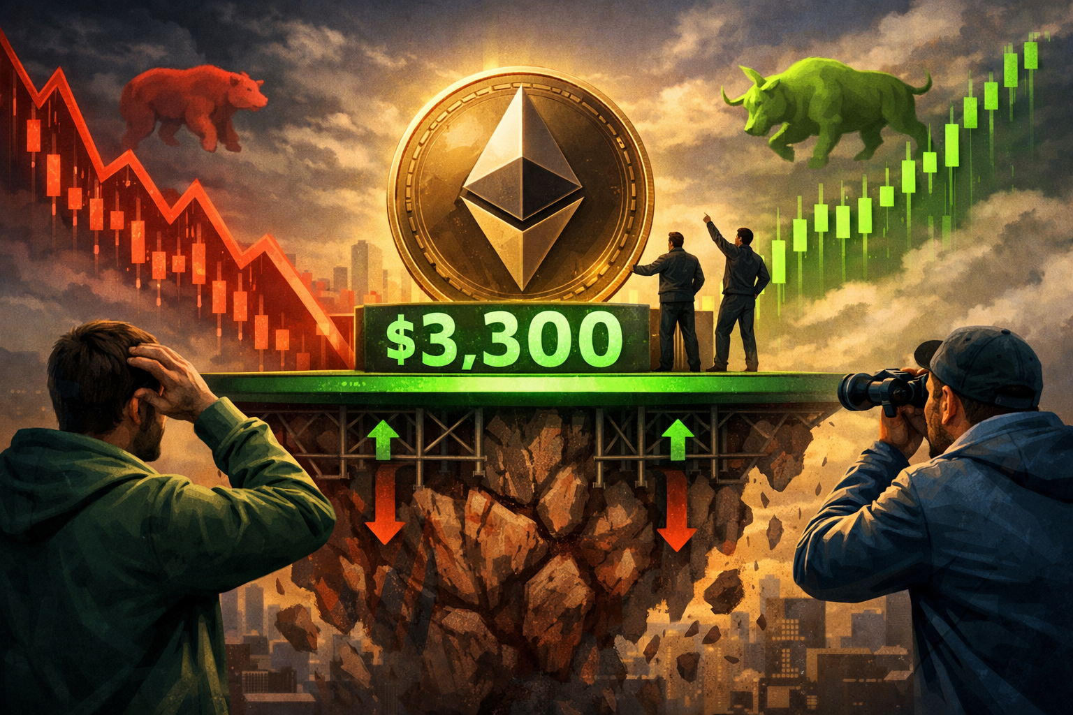 Giá ETH quay trở lại mức 3.300 đô la: Liệu các trader có biến mức này từ kháng cự thành hỗ trợ?