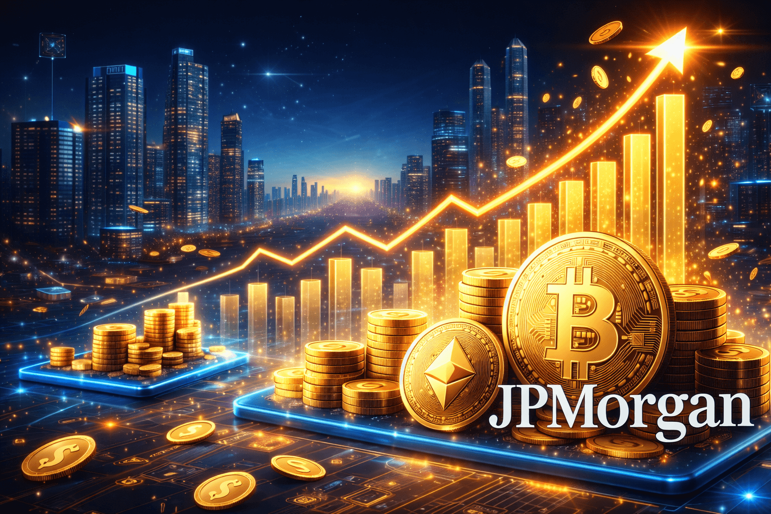 JPMorgan: Dòng vốn crypto tiếp tục tăng năm 2026 sau kỷ lục 130 tỷ USD