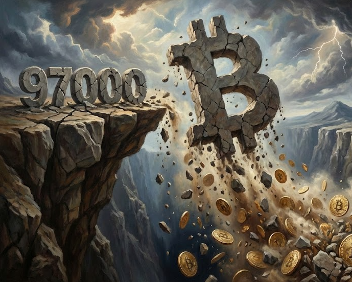Đà tăng của Bitcoin chững lại ở mức 97.000 đô la khi funding rate chững lại