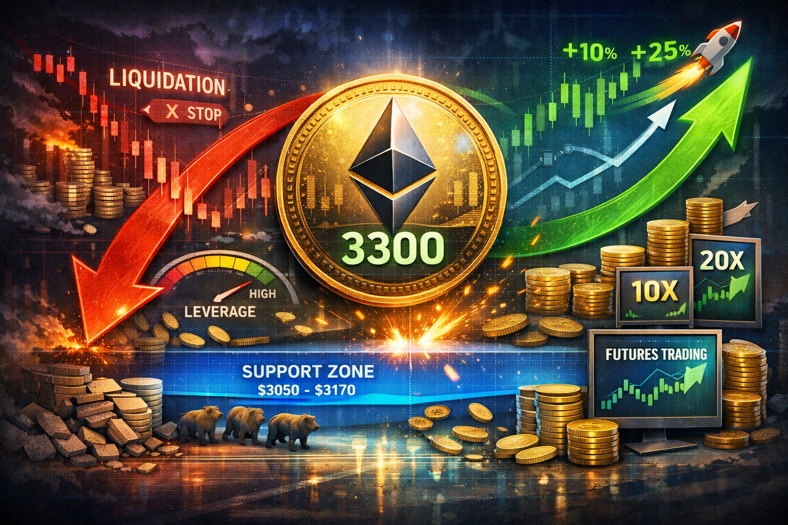 Điểm dừng tiếp theo của ETH có thể là 4.100 đô la, nhưng điều này phải xảy ra trước