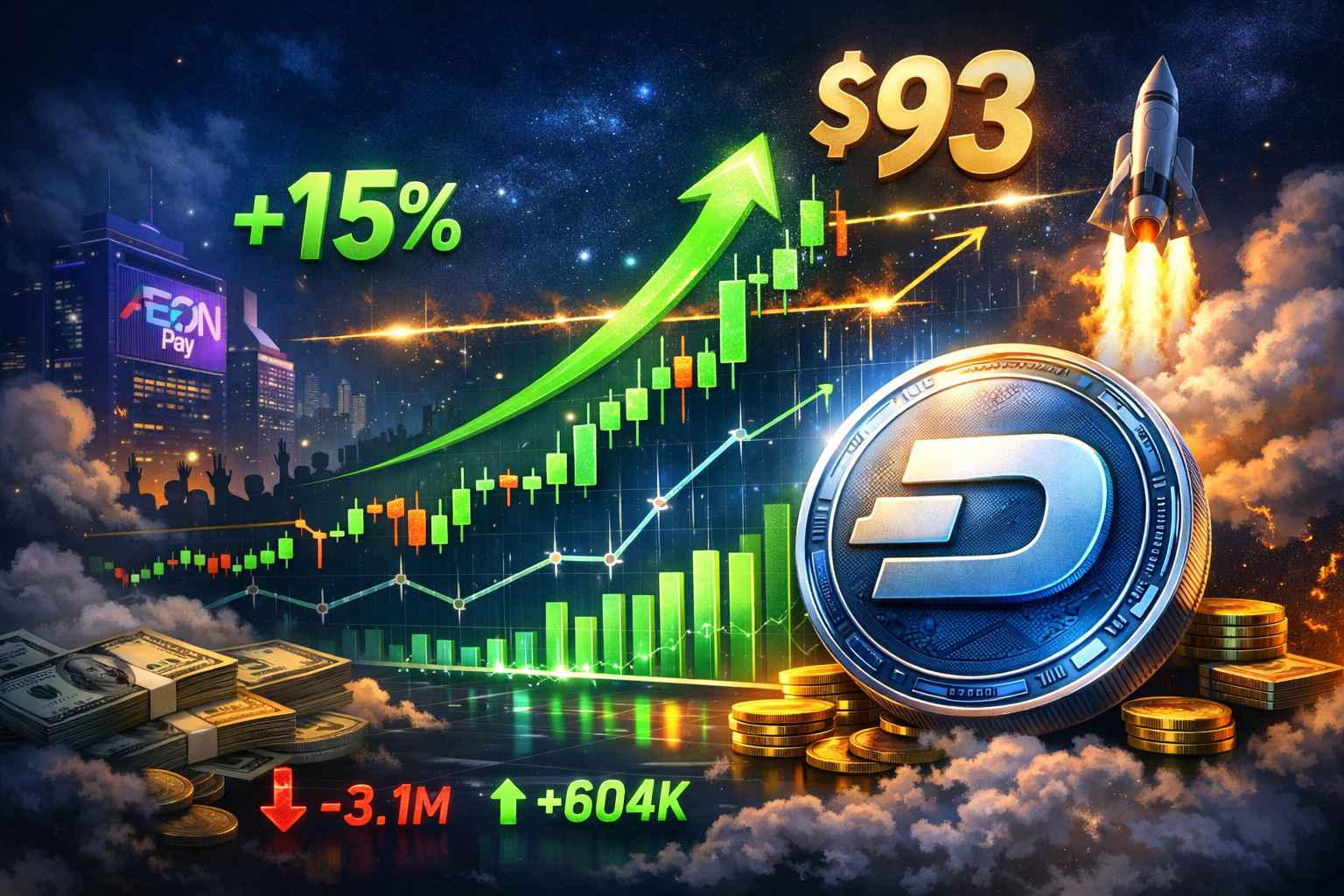 Mục tiêu 100 USD của DASH sẽ đạt được chỉ khi điều này được duy trì