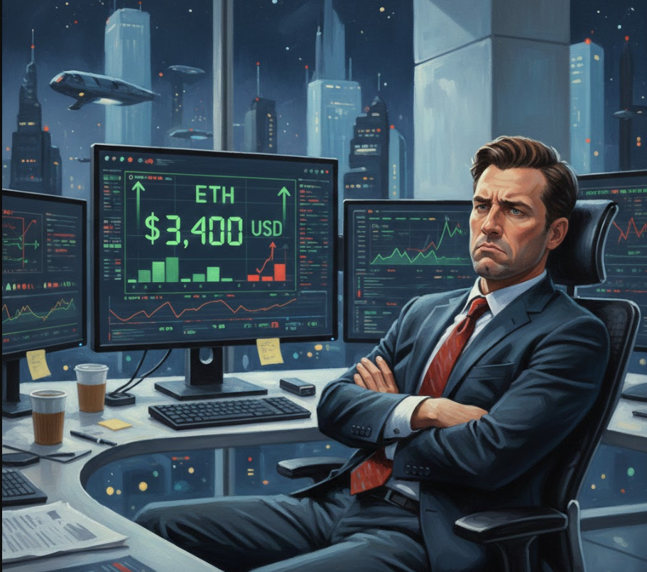 Đây là lý do các trader chuyên nghiệp vẫn thận trọng bất chấp việc giá ETH chạm mốc 3.400 USD