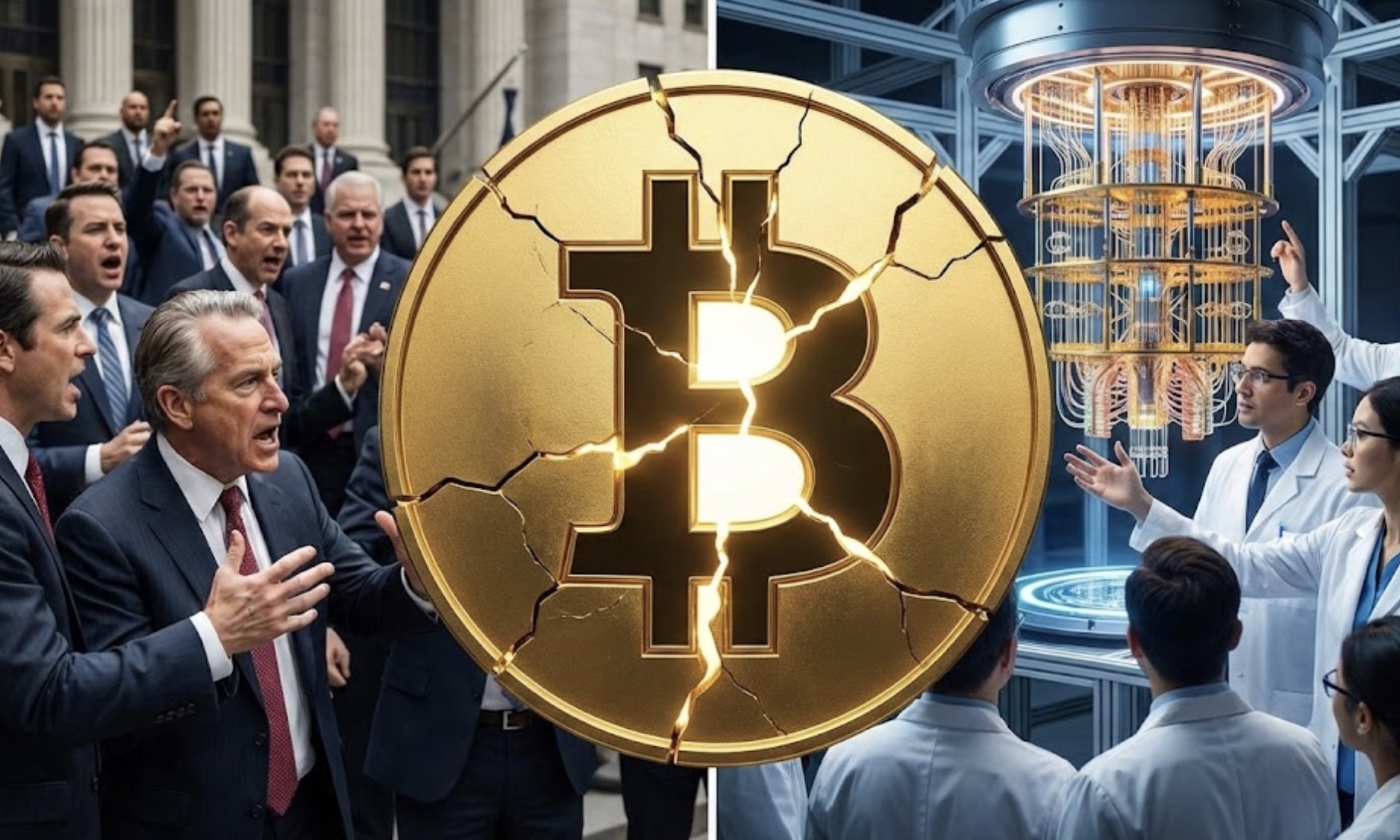 Điện toán lượng tử đe dọa Bitcoin: Christopher Wood bán sạch, Cathie Wood vẫn cược lớn