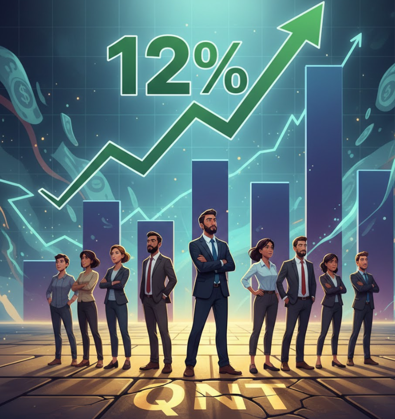 Giá QNT tăng 12% khi khối lượng giao dịch tăng gấp ba lần — Liệu các nhà đầu tư có thể giữ vững xu hướng?